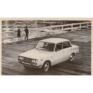 1969 Toyota Corona Vintage Print Ad Import Car Retro Auto Advertising MCM Decor